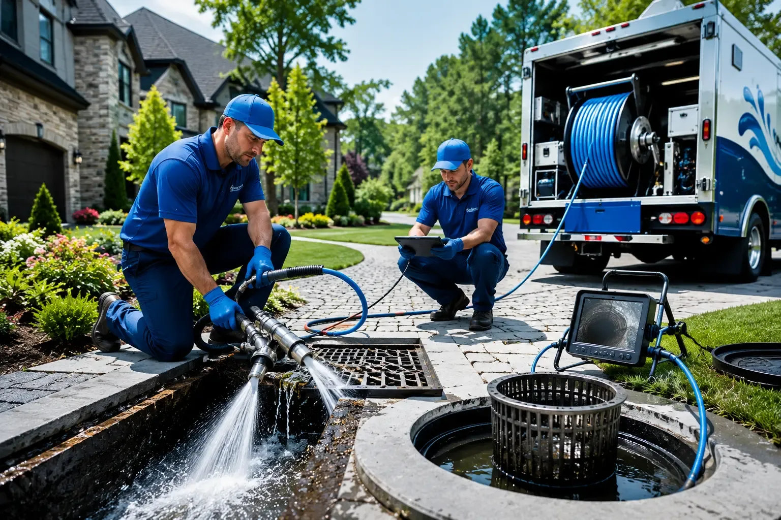 Local outdoor drain cleaning professionals in Paloma, IL