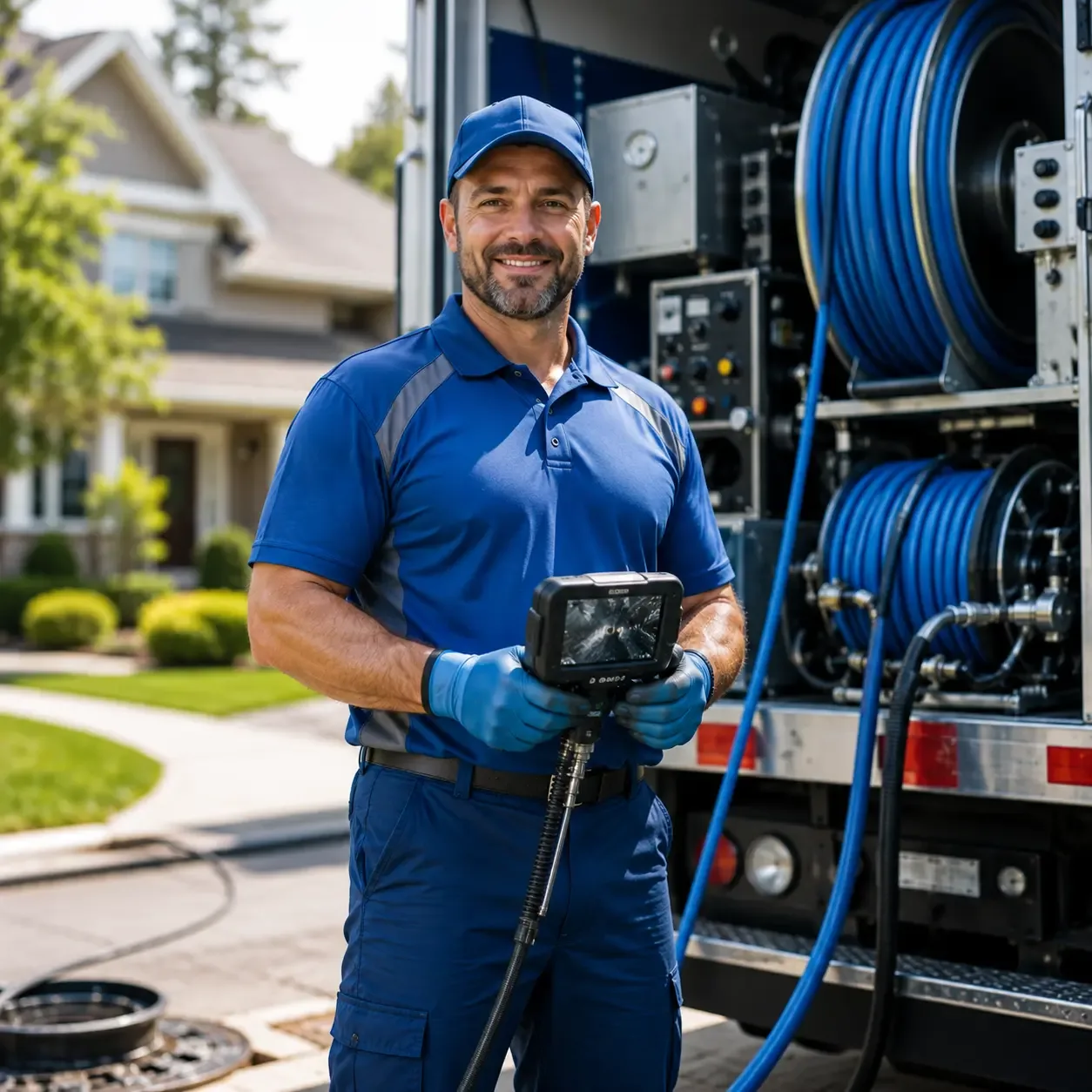 Local outdoor drain cleaning specialists in Paloma, IL